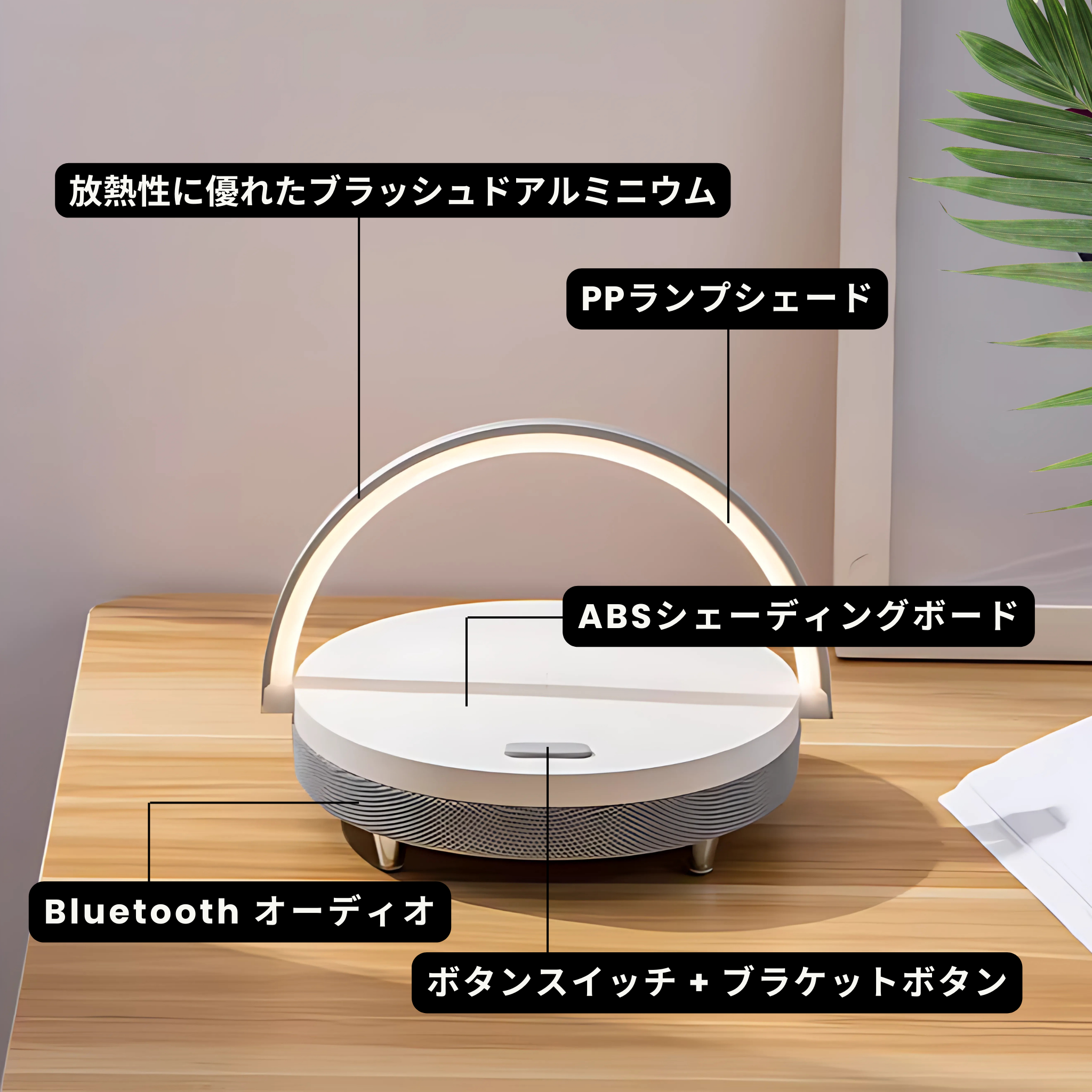 LumiSound スピーカーライト